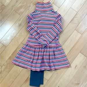 Dress and legging set.